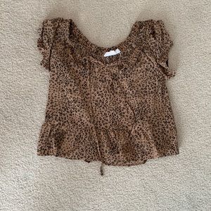 Super cute print top